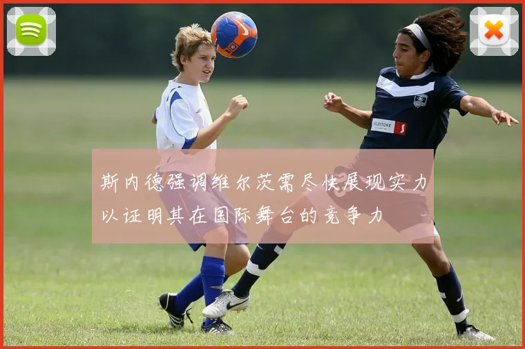 斯内德强调维尔茨需尽快展现实力以证明其在国际舞台的竞争力